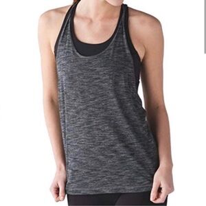 Lululemon Athletica Charcoal Tank Top
